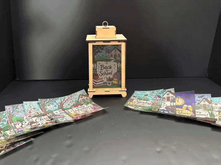 Interchangeable Seasonal Holiday Lantern