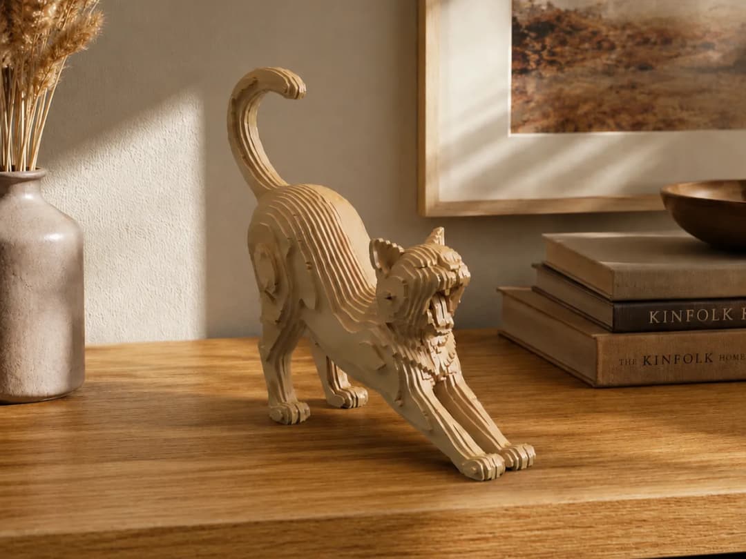 Stretching Cat