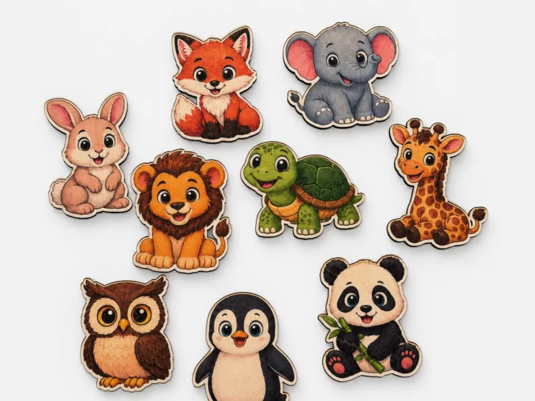 Print and Cut - Cute Animals