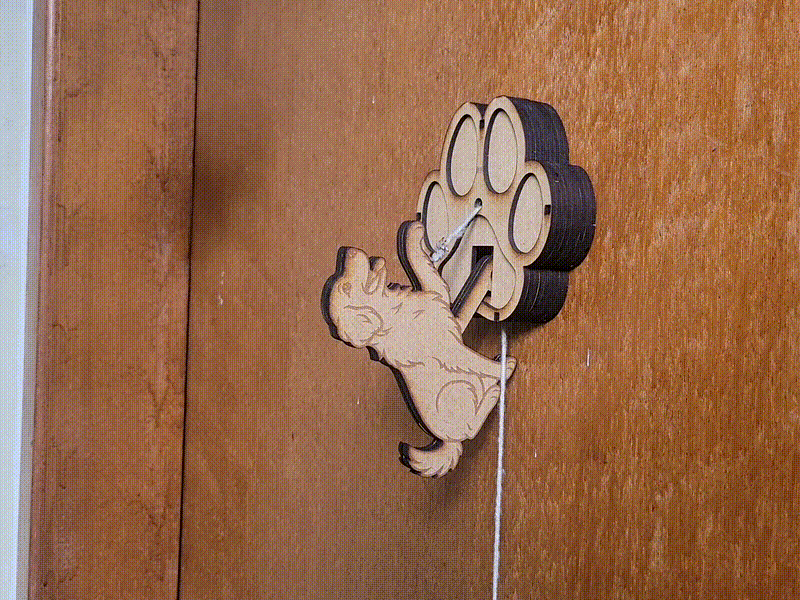 Bone-shaped Door Handle for Dogs Bone-shaped Door Handle for Dogs