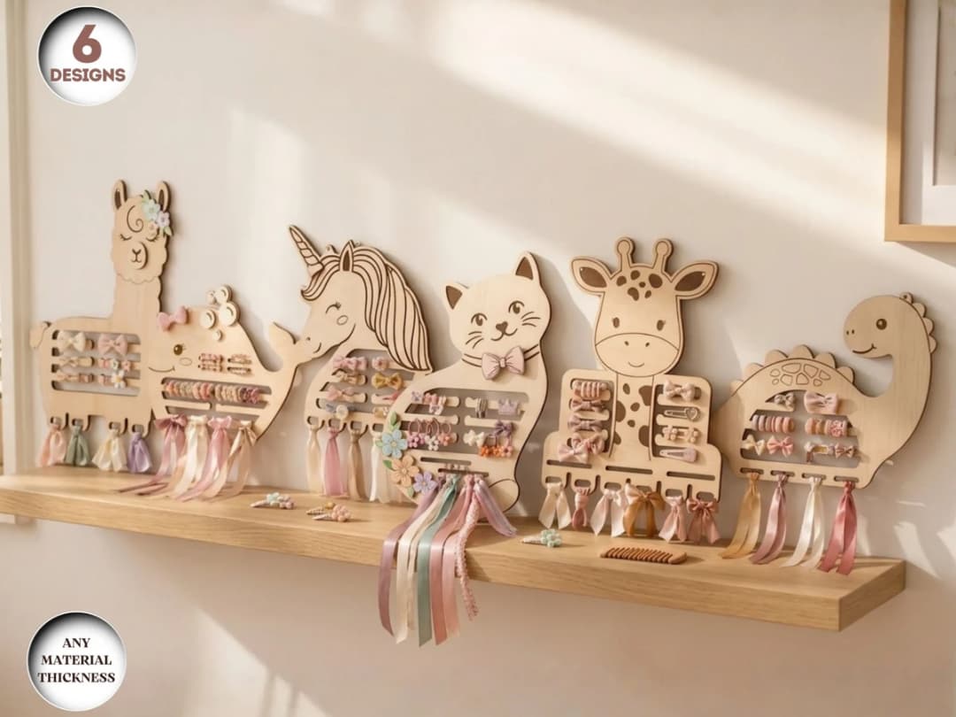 Girls Hair Bow Holder