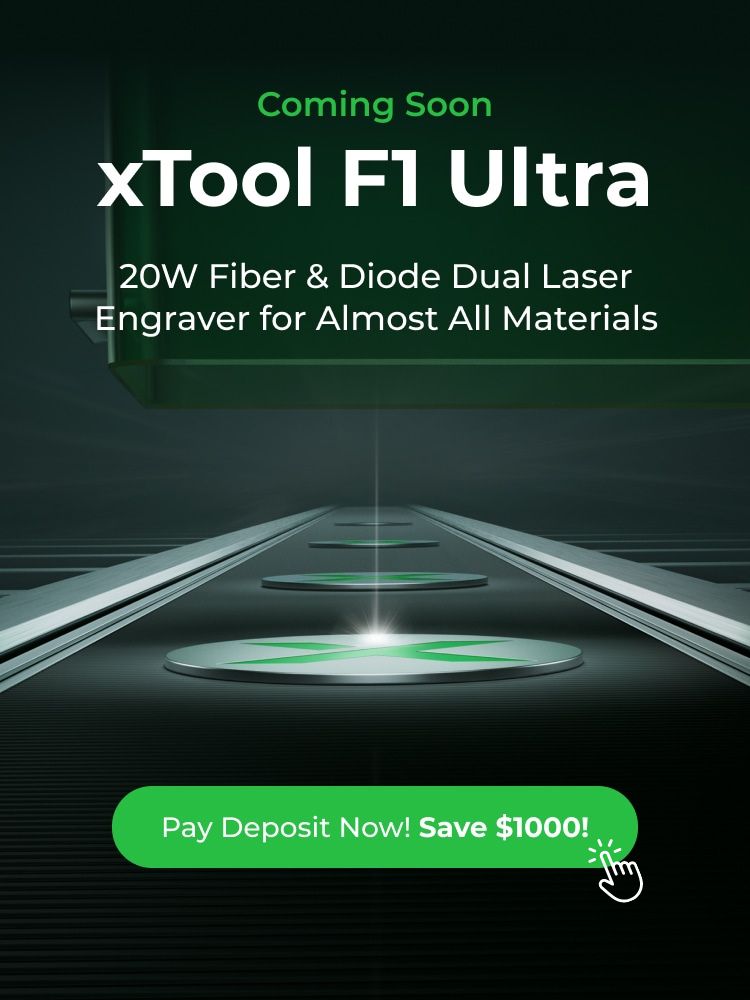 Coming Soon! xTool F1 Ultra 20W Fiber & Diode Dual Laser Engraver for Almost All Materials