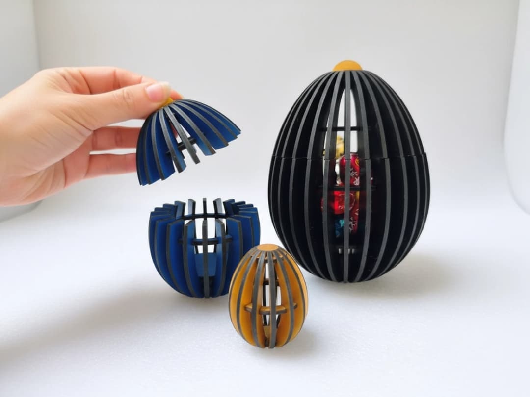 Blooming Surprise Eggs Easter Containers