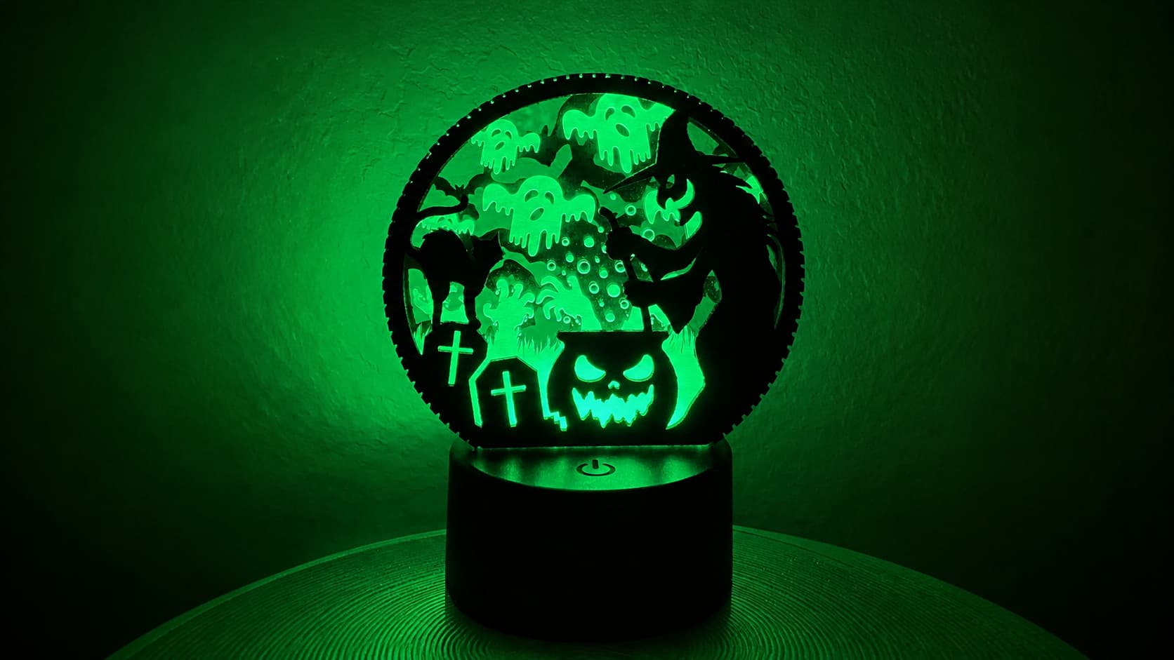Halloween Night LED Light Lamp