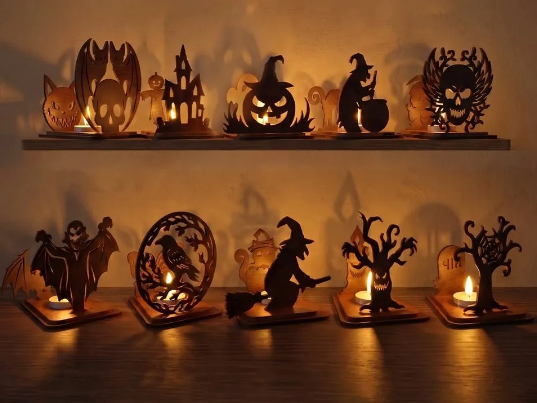 Halloween Candle Holder Bundle