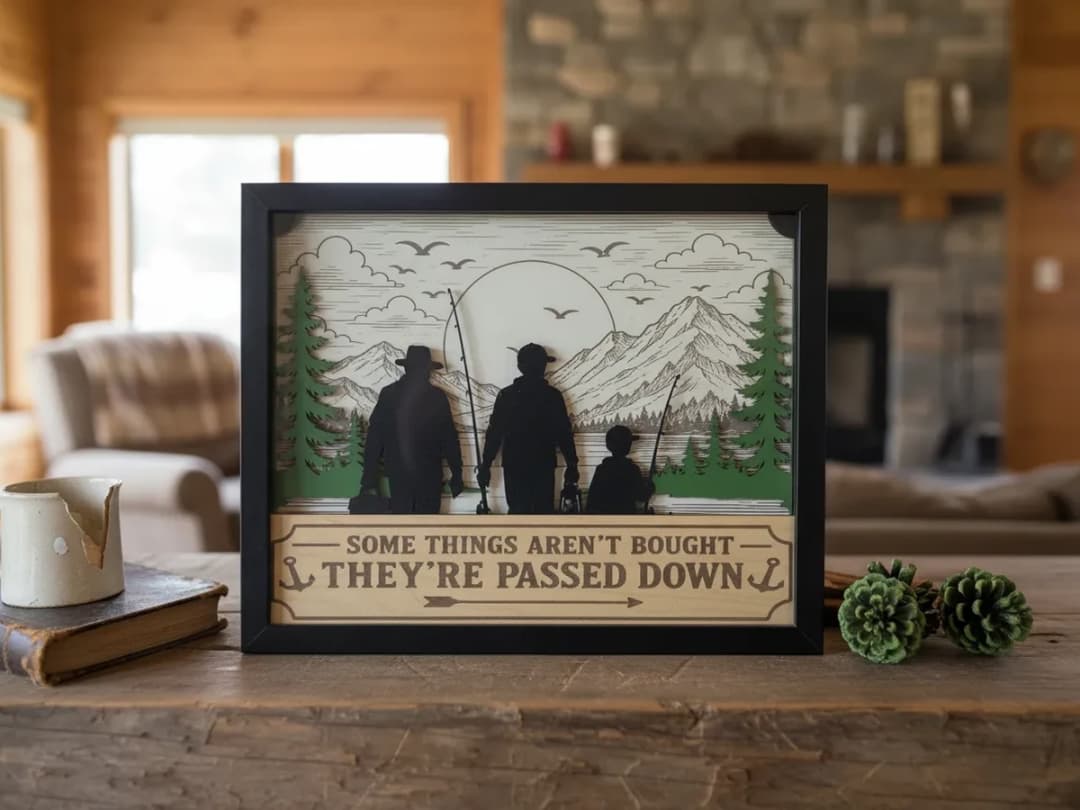 Father's Day Layered Gift