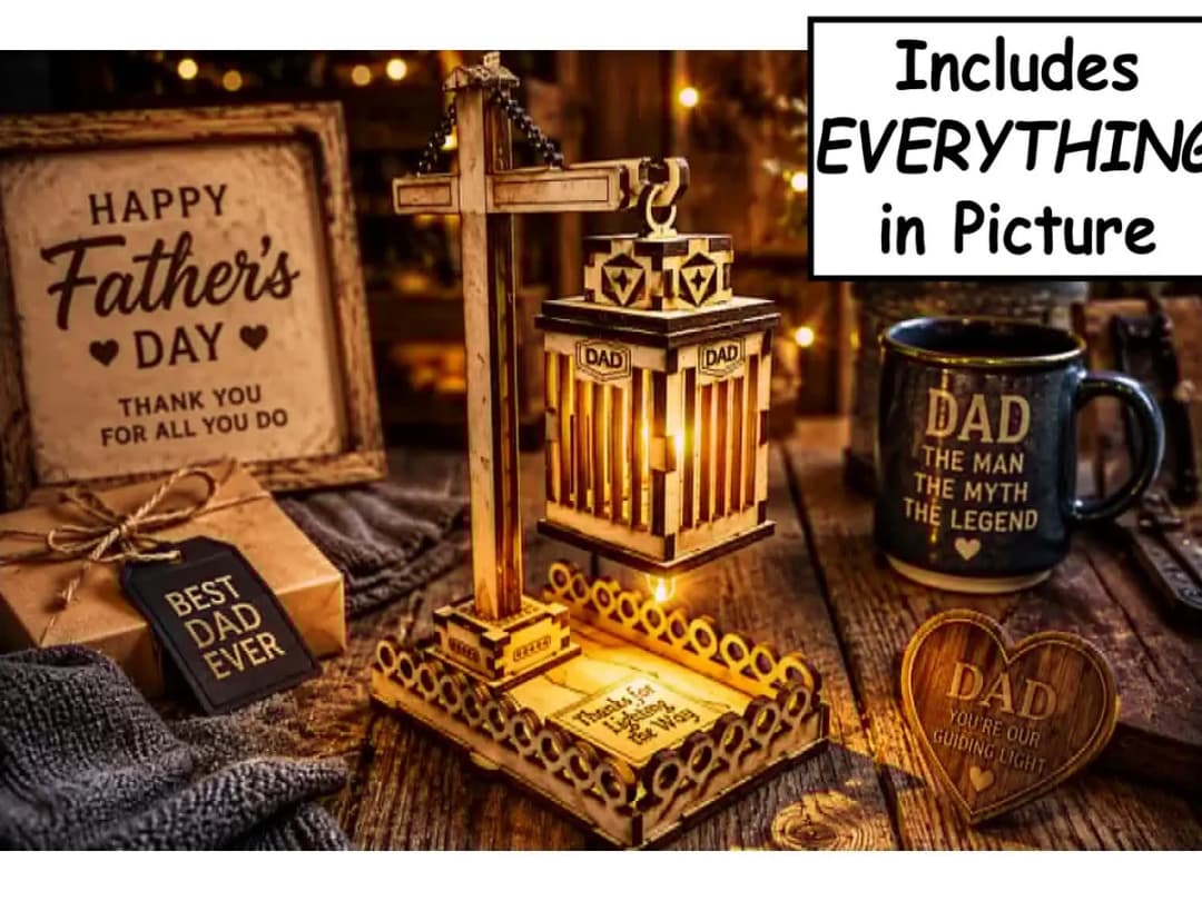 Father's Day Hanging Lantern