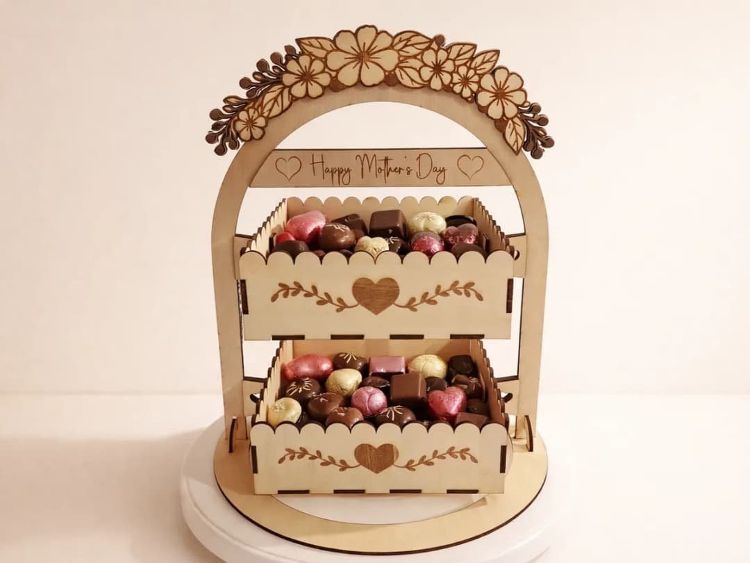 Mother's Day Chocolate Display