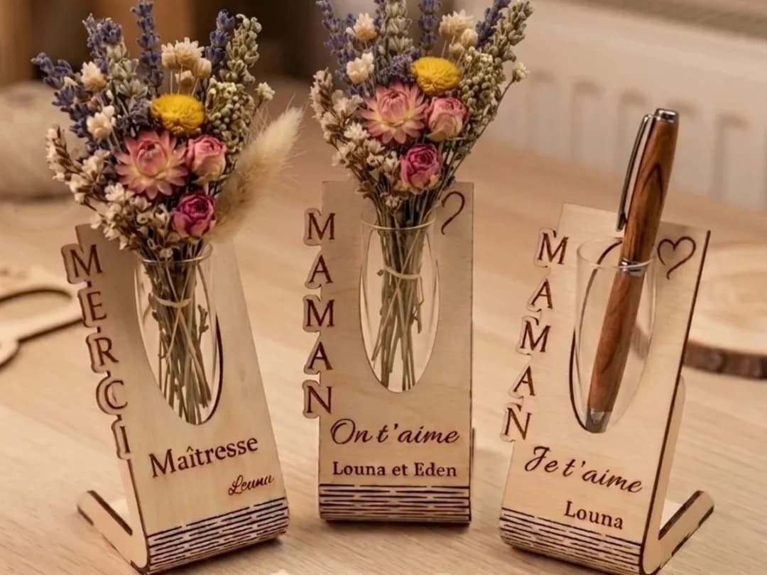 Countertop Bud Vase Holders