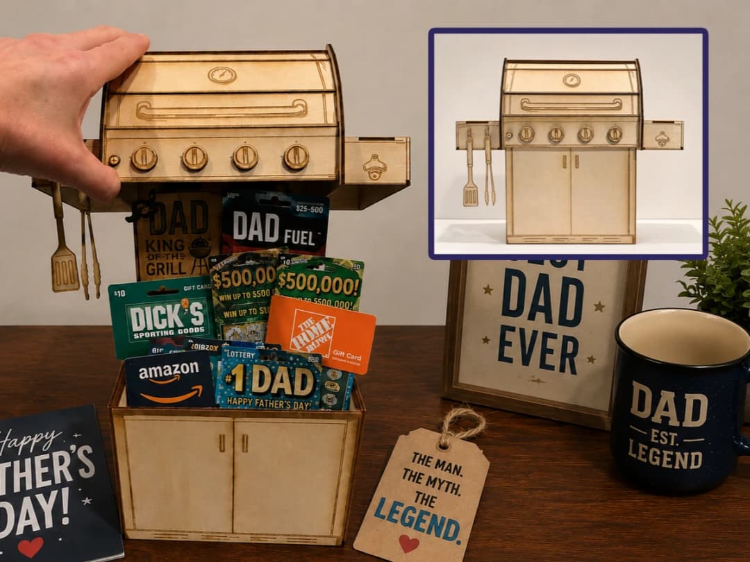Father's Day Gift Card Holder