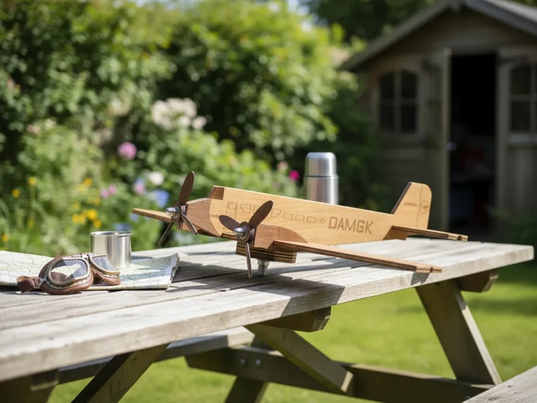Junker JU 52 Whirling-Windspiel-Wetterfahne