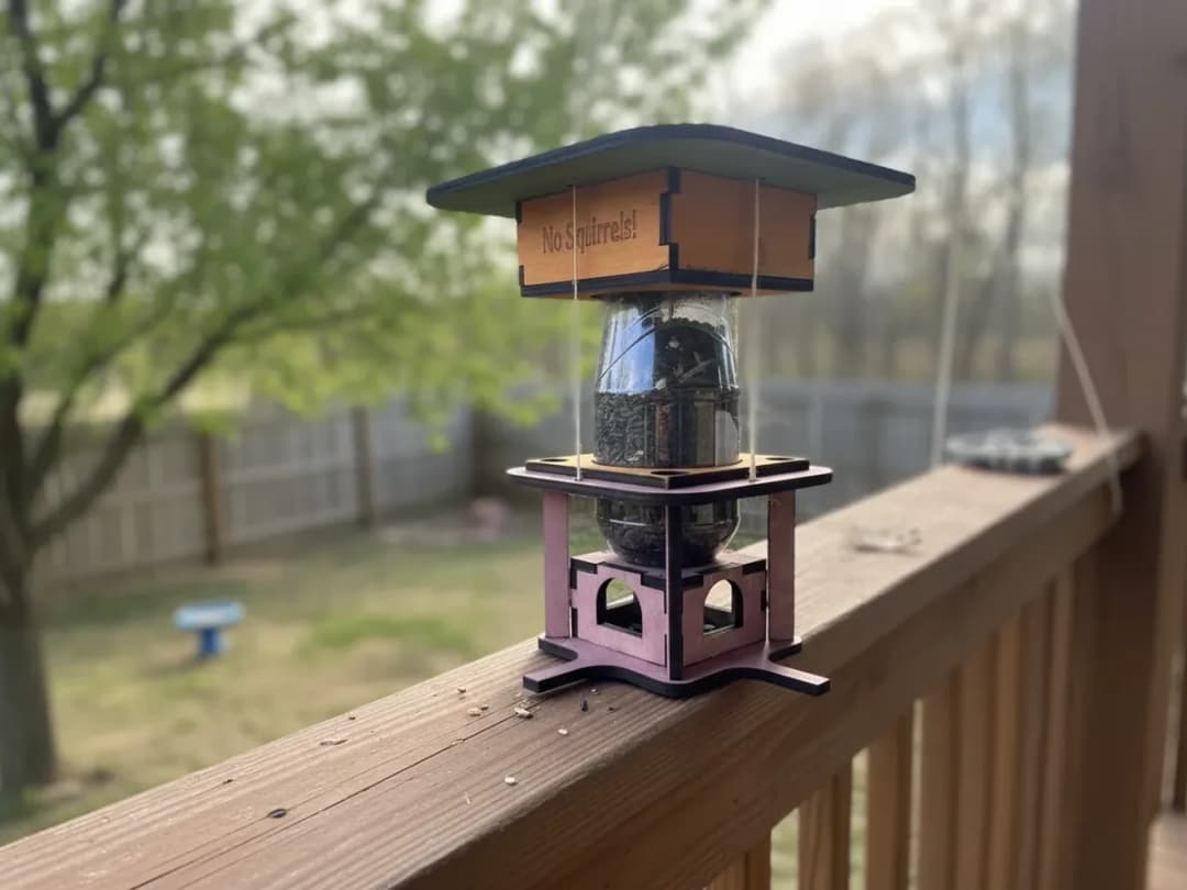 Bird Feeder Adapter Plates