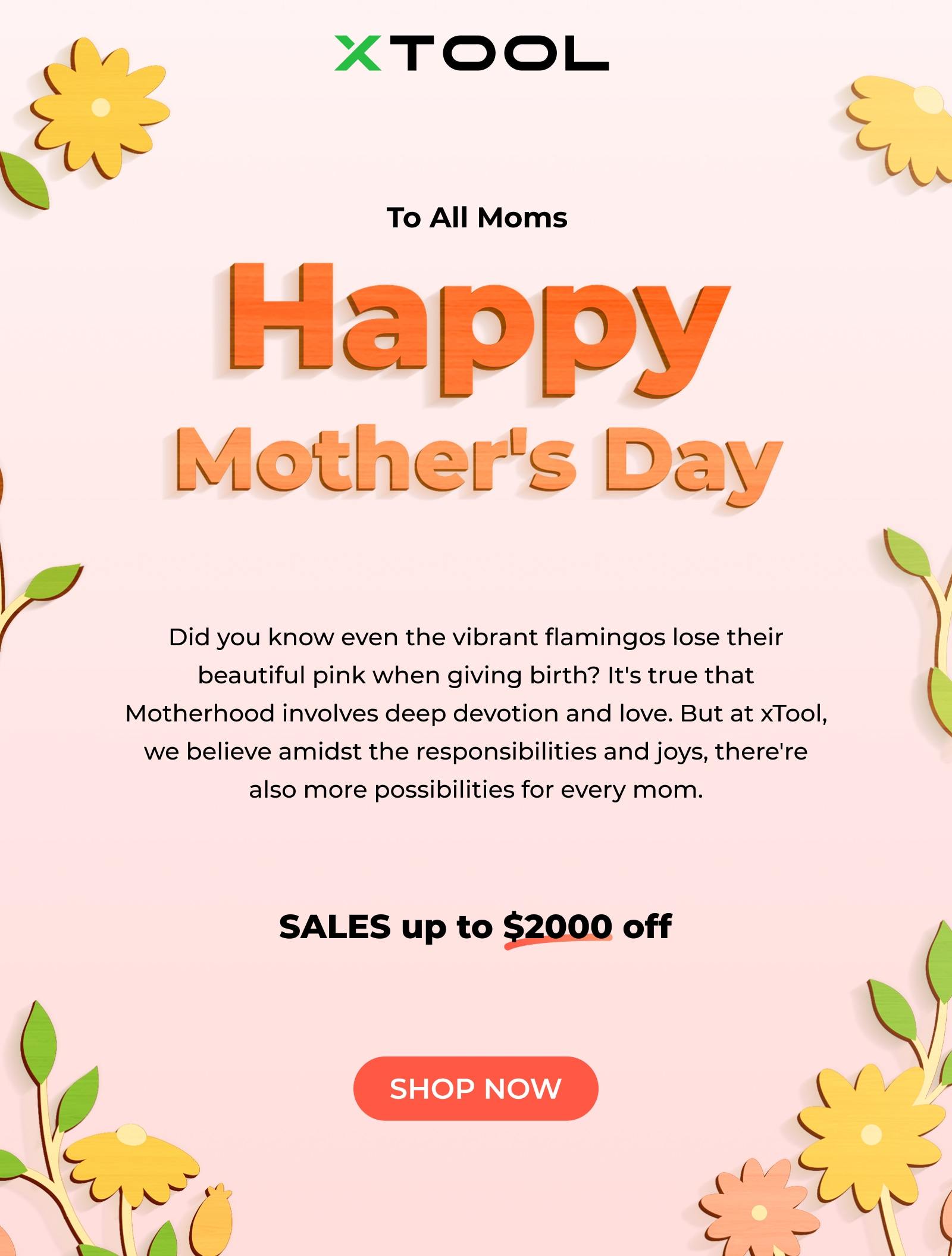 Mother's Day Sale: Gift Her More