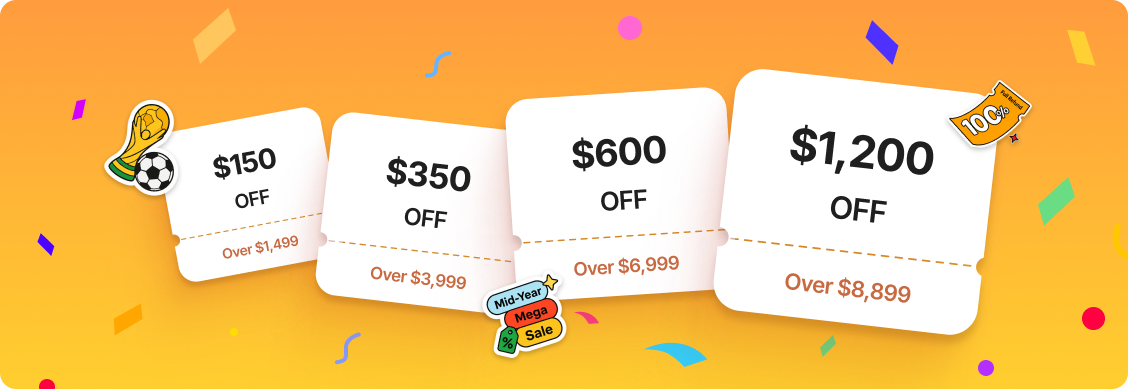Mid-Year Mega Sale Mid-Year Mega Sale