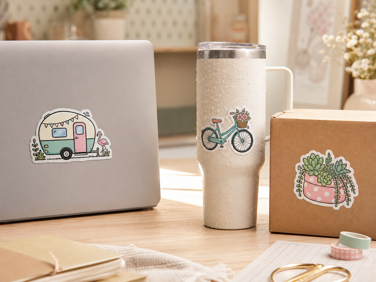 Custom Die Cut Stickers