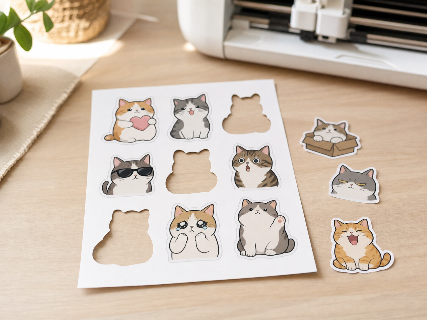 Custom Meme Cat Stickers