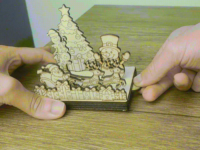 Christmas Gift Card & Money Holder Box