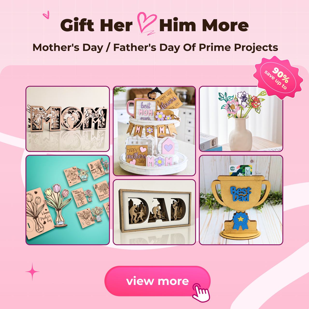 Make Mom Feel Extraordinary with 80+ Prime Projects