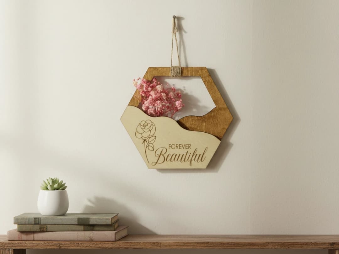 Hexagonal Wall Hanging