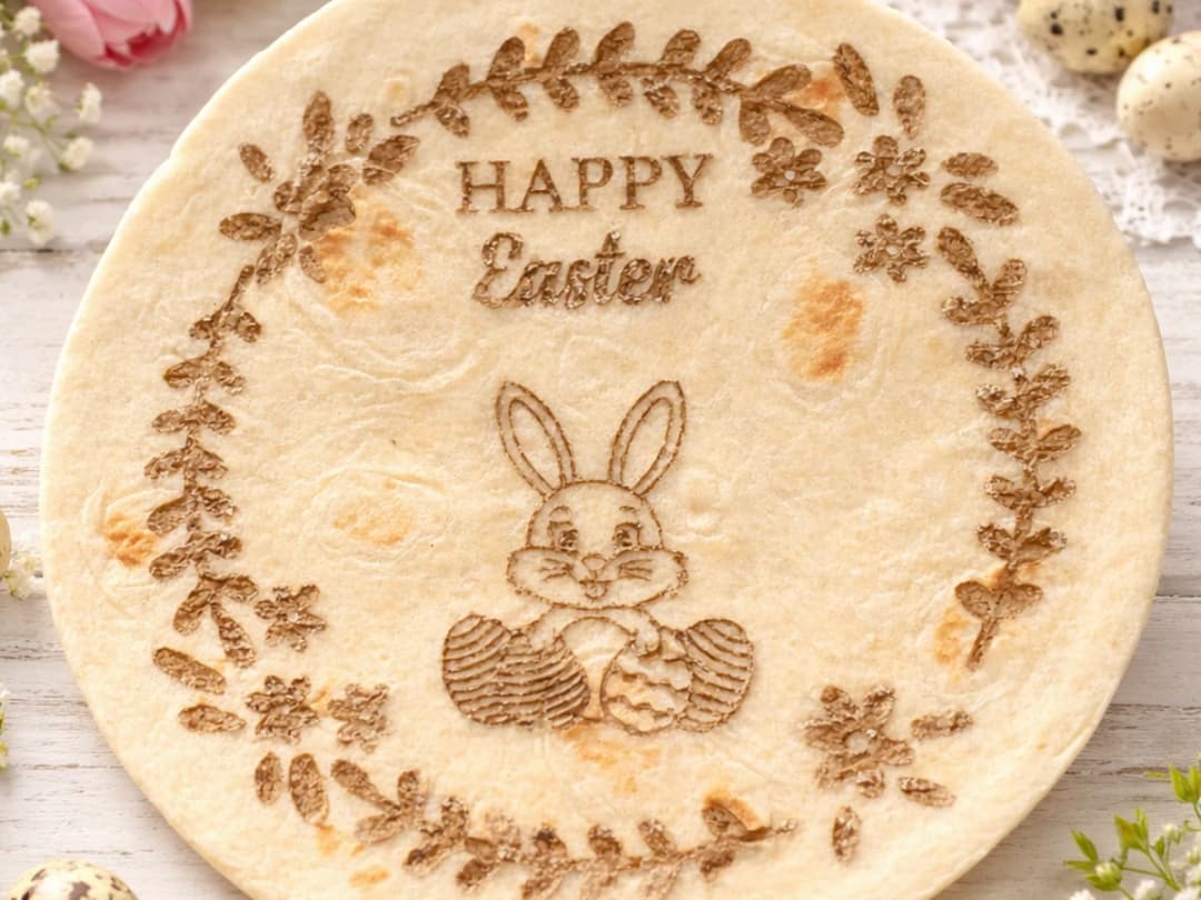 Laser Anything Easter Tortilla
