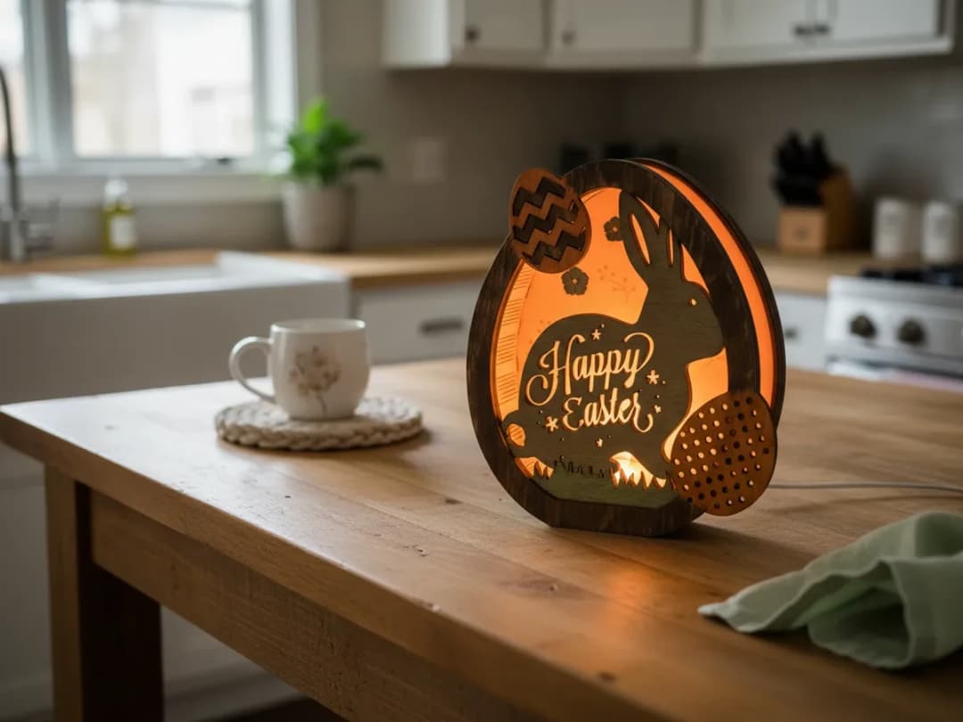 Easter Egg Tabletop Light