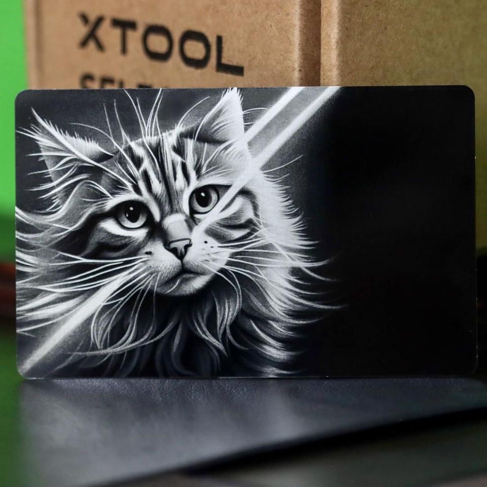 xTool Selected Black Business Card Holder