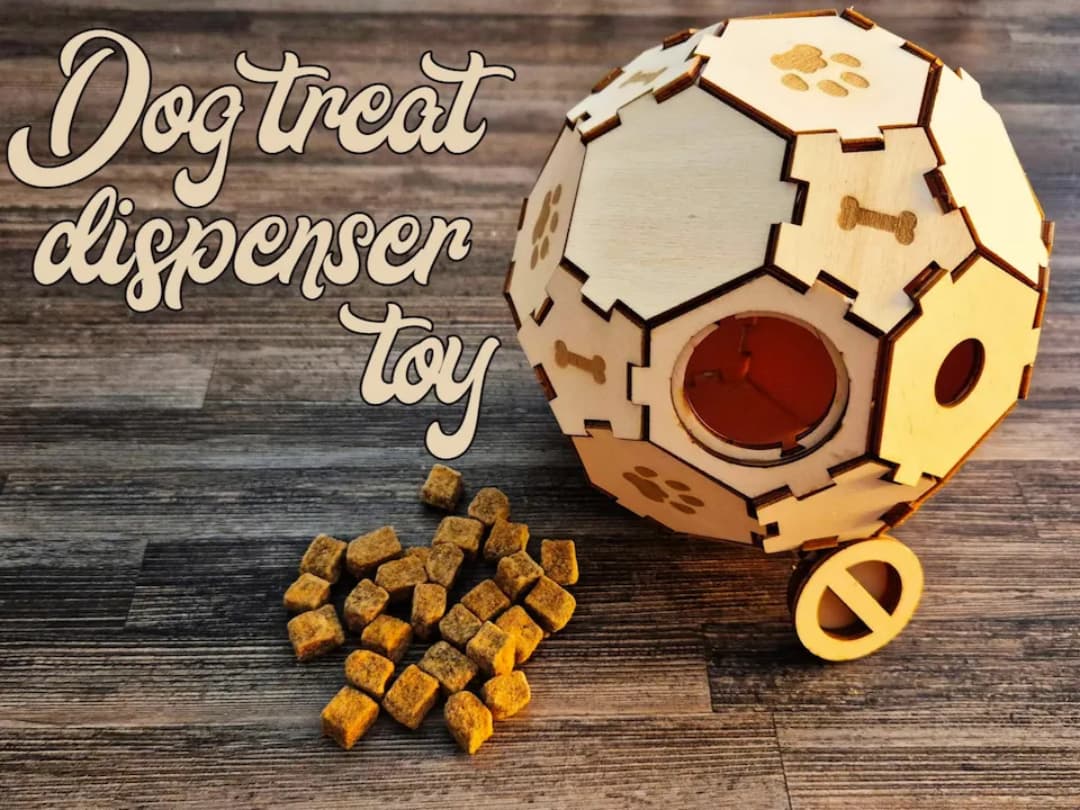 Dog Treat Dispenser Toy Dog Treat Dispenser Toy