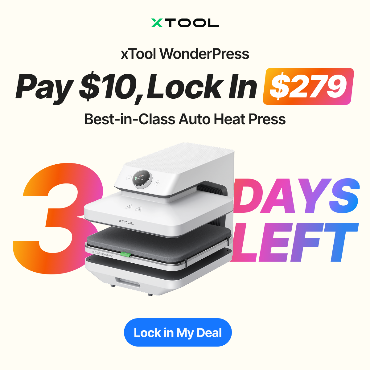 xTool WonderPress