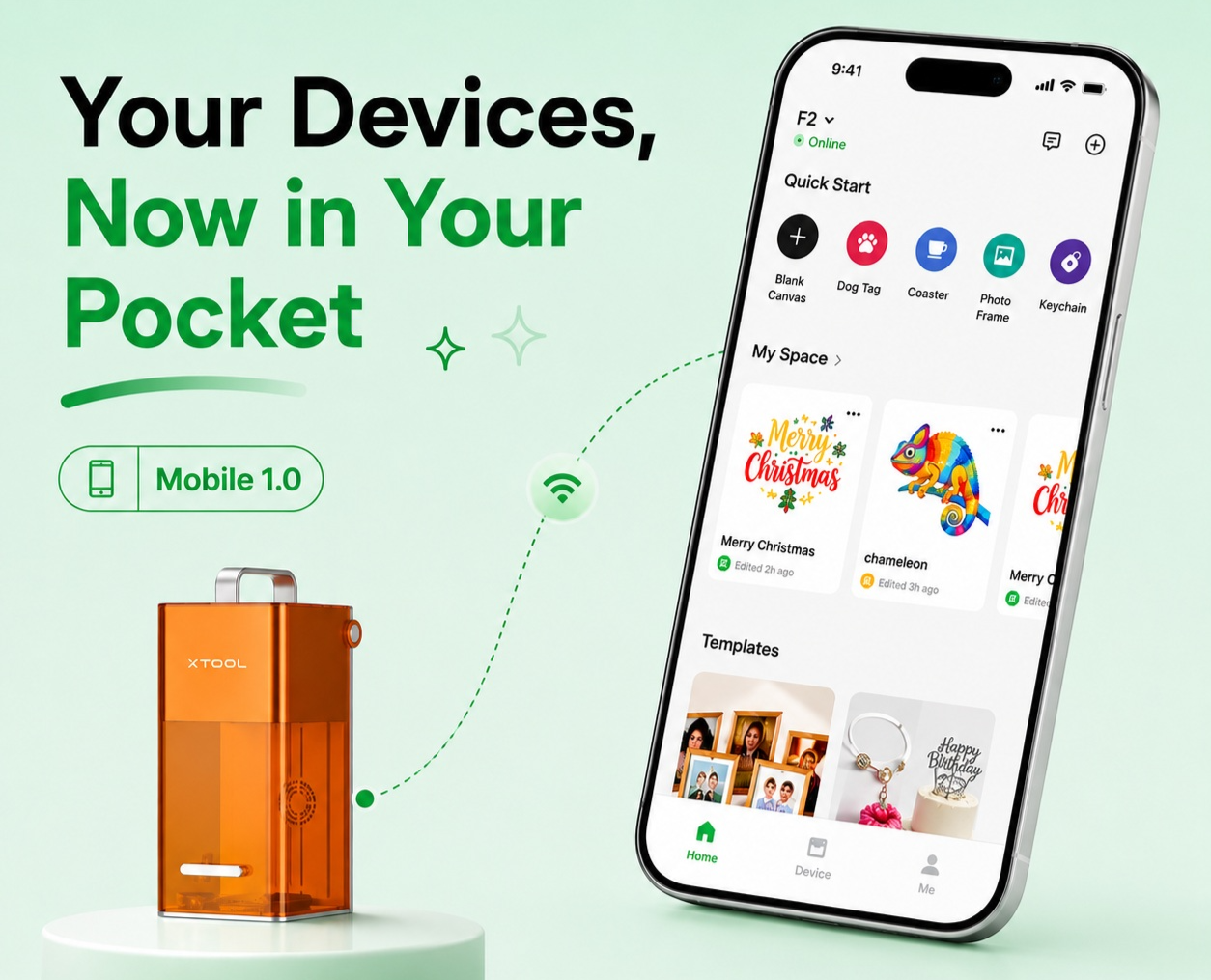 Download the xTool Mobile App