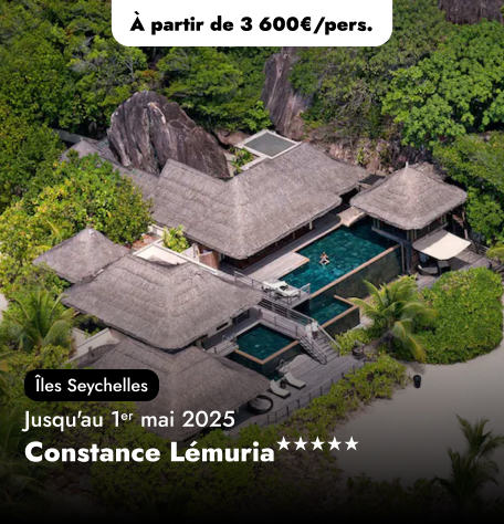 Offre Spéciale aux Seychelles - Constance Lémuria★★★★★