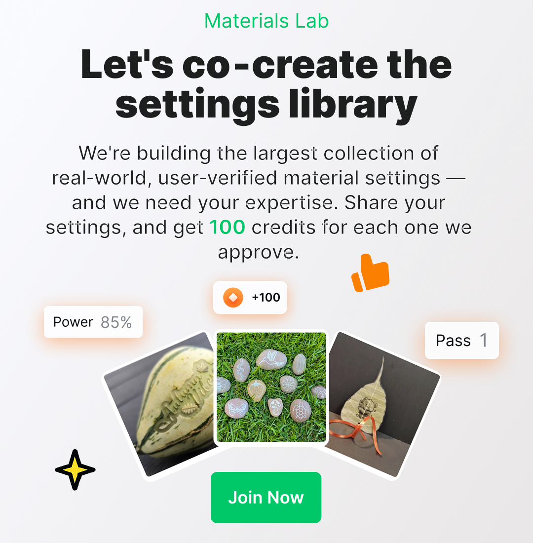 Materials Lab - Settings