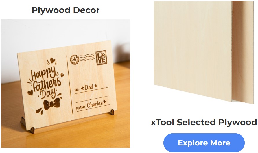 xTool Selected Plywood