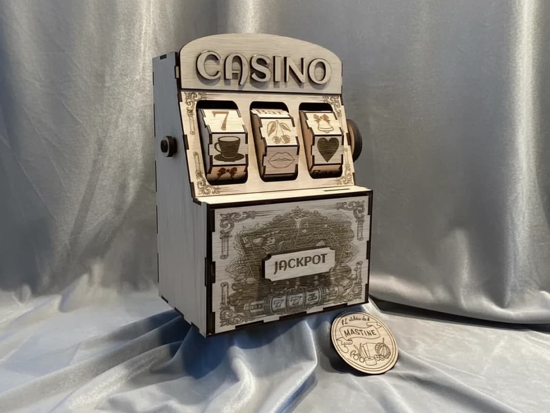 Wooden Slot Machine