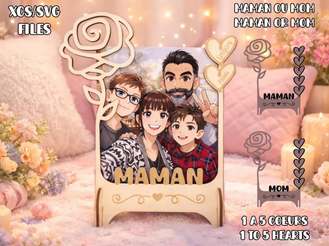 Personalized Photo Frame for Mother's Day