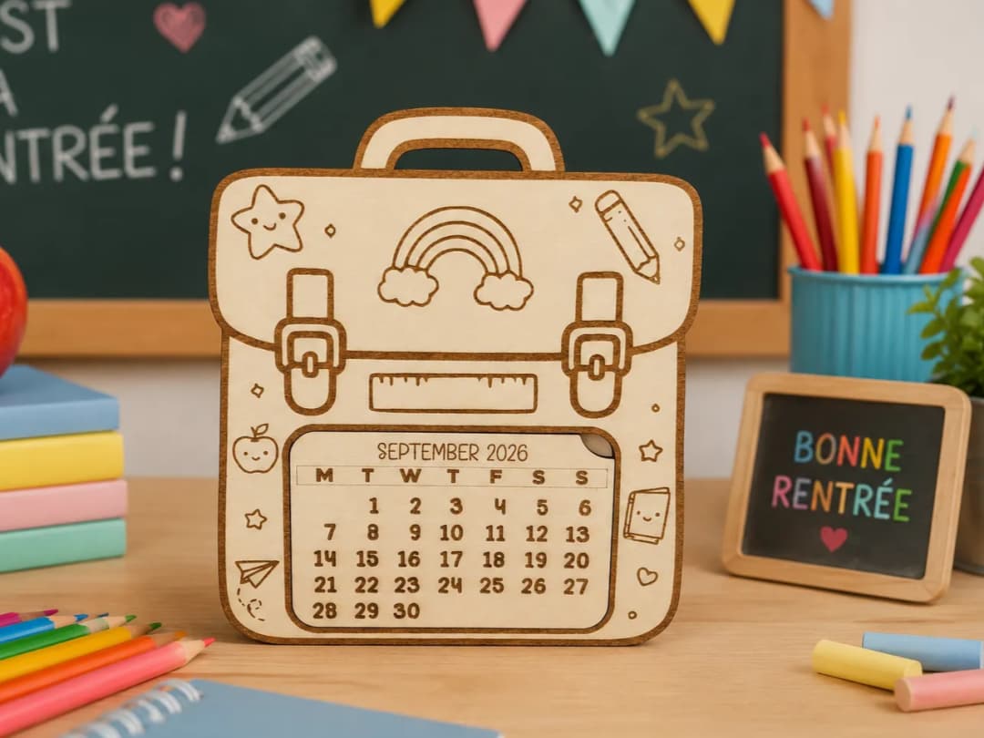 School Calendar Schoolbag