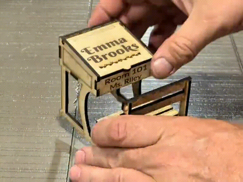 Miniature Desk and Chair