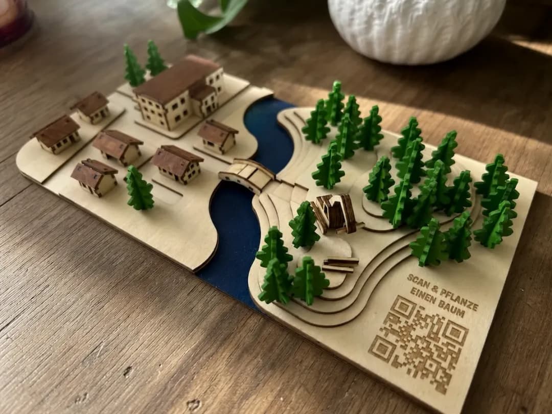 TrillionTrees Miniature Model