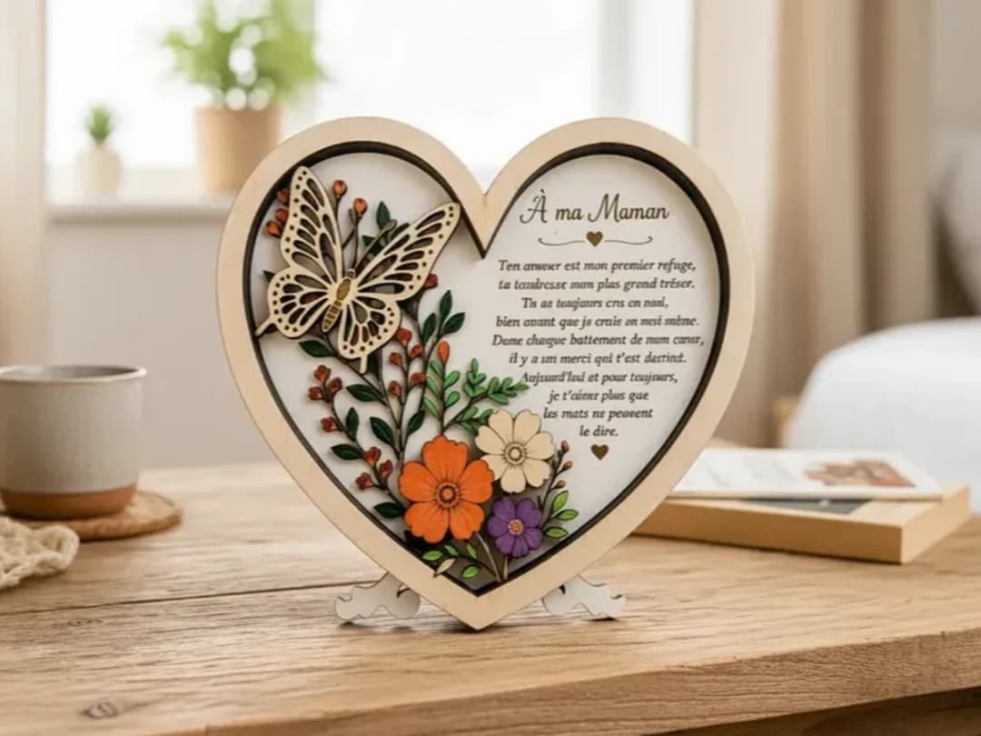 Flower Heart for Mom