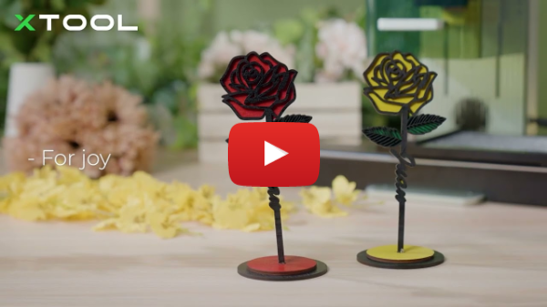 10 Unique Flowers Gift Ideas for Mother's Day by xTool